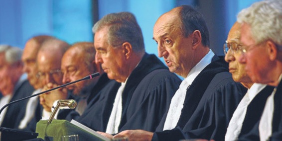 Magistrados de la Corte Internacional de Justicia CIJ de La Haya