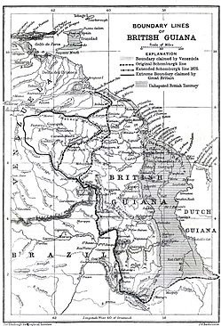 BOUNDARY LINES BRITISH GUIANA